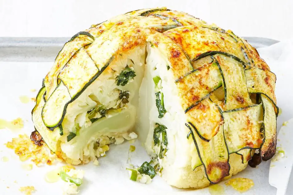 Coliflor rellena 