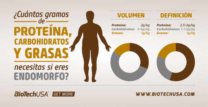 Proteína, carbohidratos y grasas
