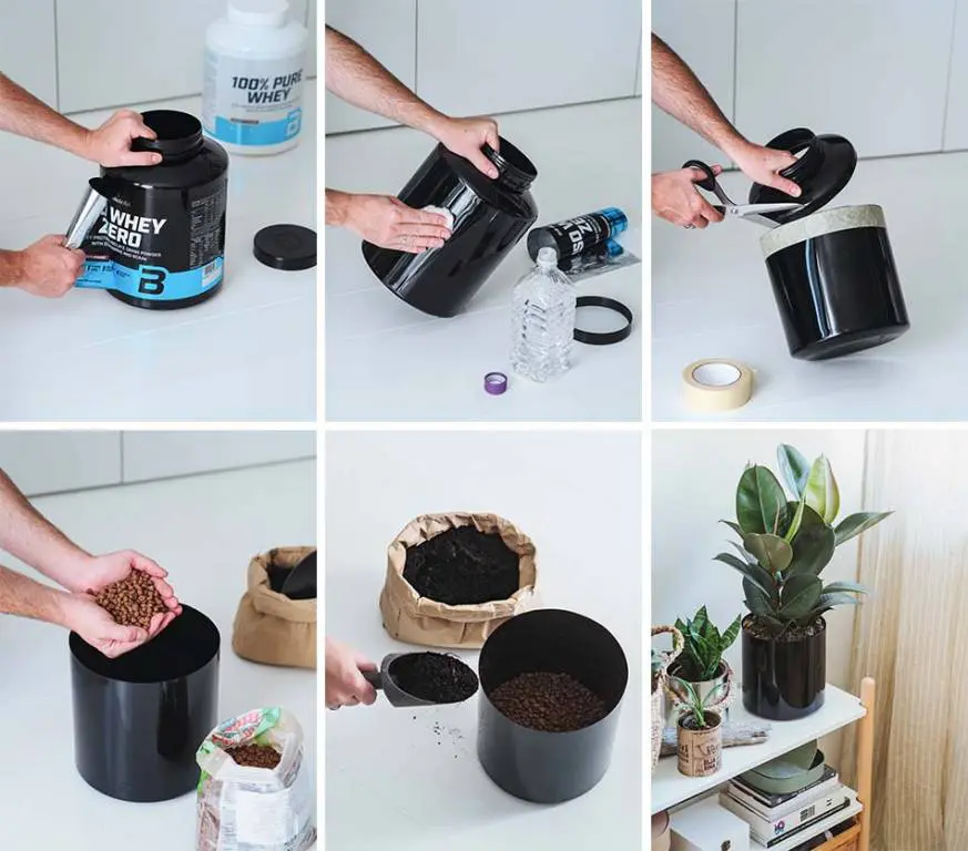 Utilizar como maceteros