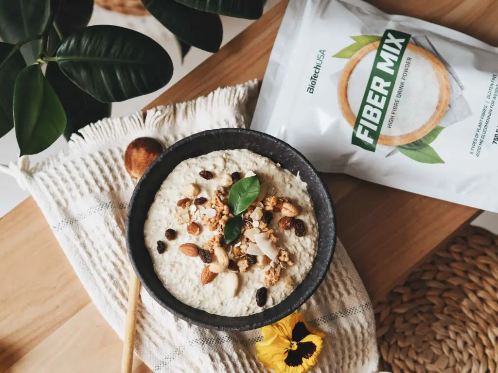 Desayuno rico en proteínas y fibra