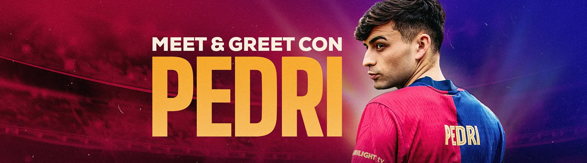 Meet and greet con Pedri